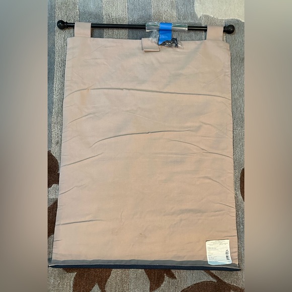 Vtg Americana Woven Hanging Tapestry w “God-Family-Country” Wrought Iron - Picture 3 of 4